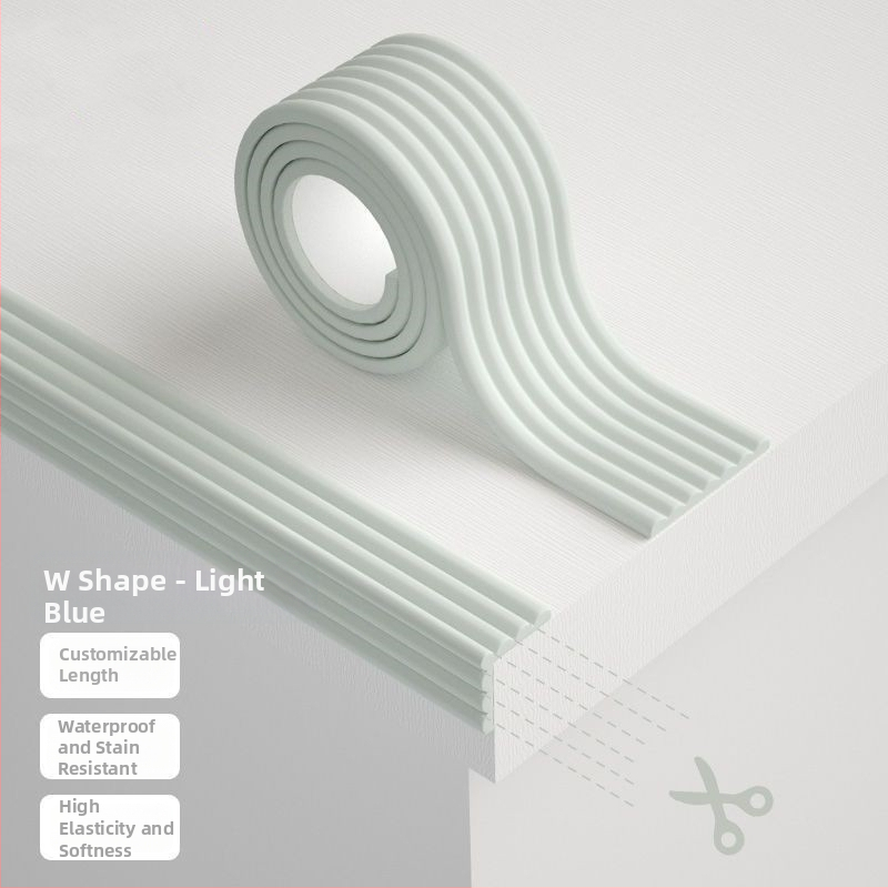 Gyerekeknek való asztal sarokvédő — ragasztómentes, gyermekbiztos, puha élvédő az asztalhoz és a falhoz