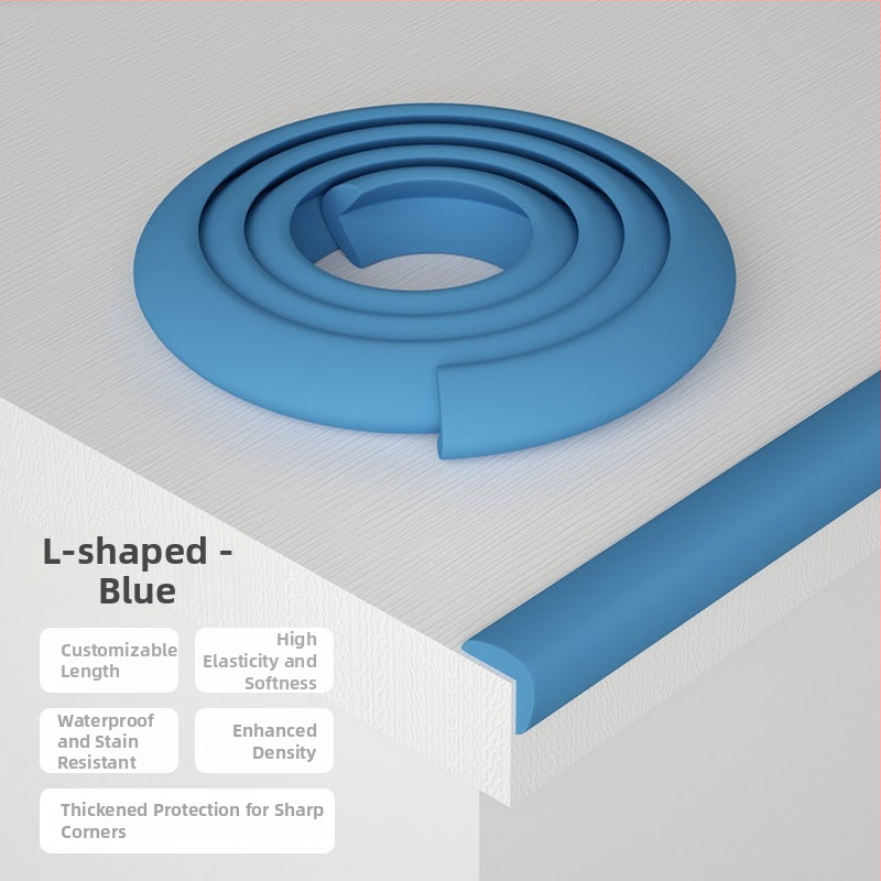 Gyerekeknek való asztal sarokvédő — ragasztómentes, gyermekbiztos, puha élvédő az asztalhoz és a falhoz