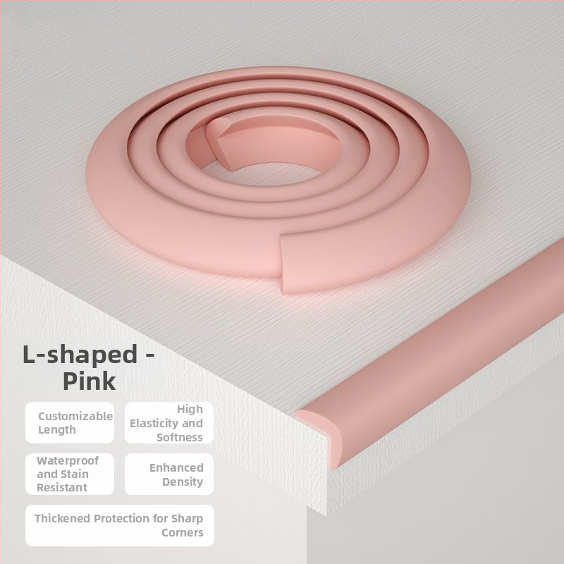 Gyerekeknek való asztal sarokvédő — ragasztómentes, gyermekbiztos, puha élvédő az asztalhoz és a falhoz