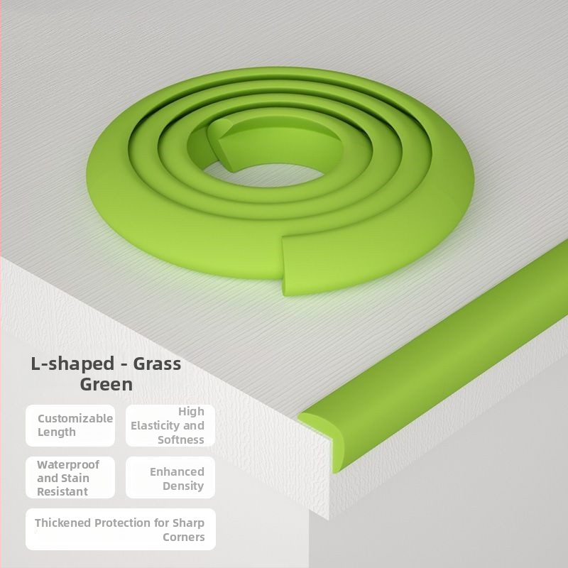 Gyerekeknek való asztal sarokvédő — ragasztómentes, gyermekbiztos, puha élvédő az asztalhoz és a falhoz