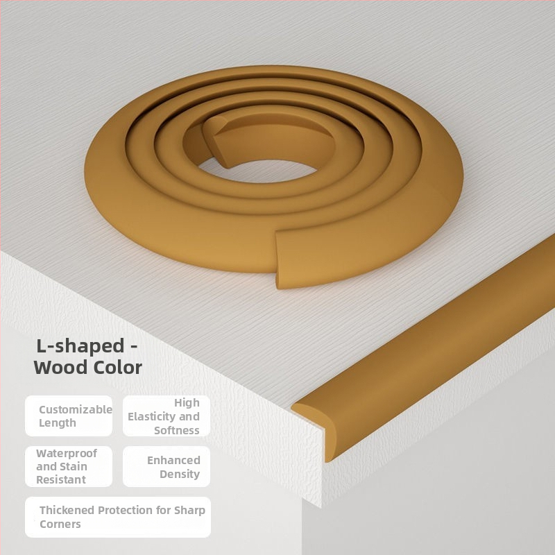 Gyerekeknek való asztal sarokvédő — ragasztómentes, gyermekbiztos, puha élvédő az asztalhoz és a falhoz