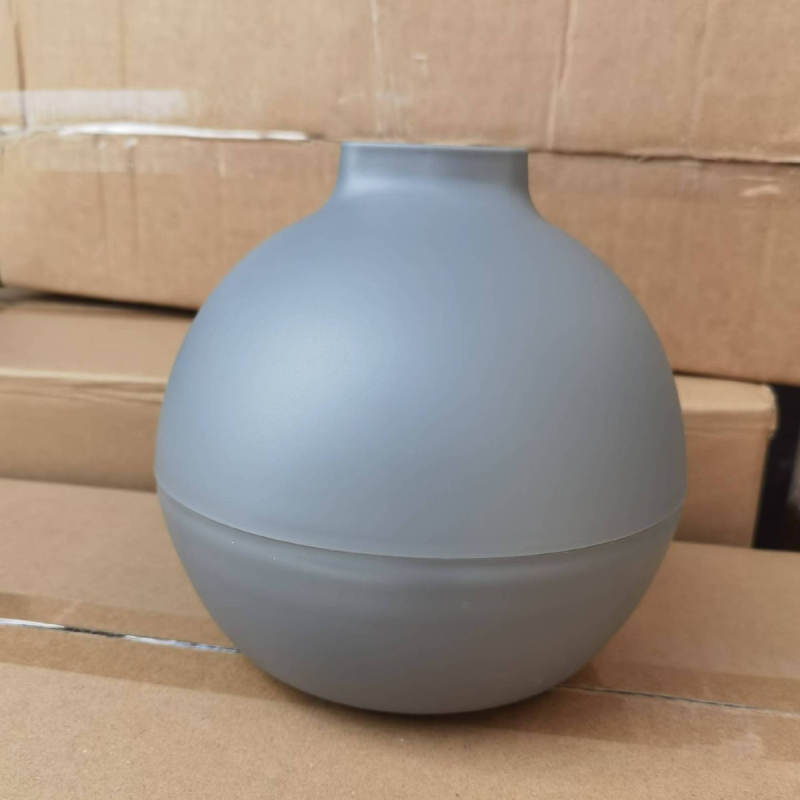 Кръгла матова кутия за салфетки, PP материал, модел Ball tissue box, 32 броя, мултифункционална поставка за салфетки, стил модерна простота.