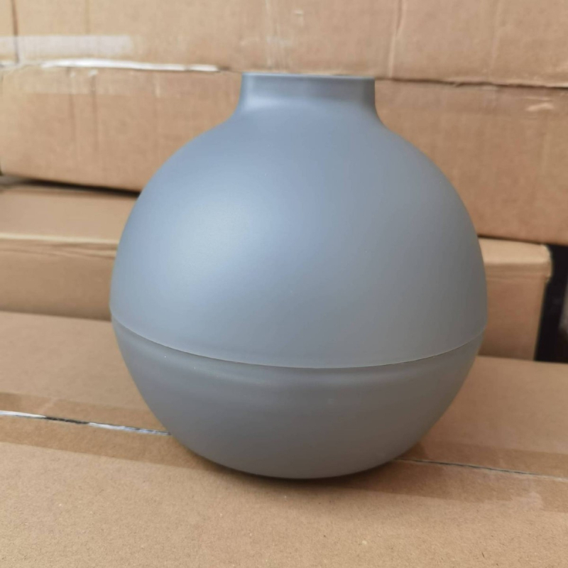 Кръгла матова кутия за салфетки, PP материал, модел Ball tissue box, 32 броя, мултифункционална поставка за салфетки, стил модерна простота.