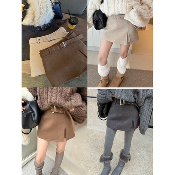 Детска пола с презрамки, флуоресцентна тъкан, зимно издание 2025, за новородени