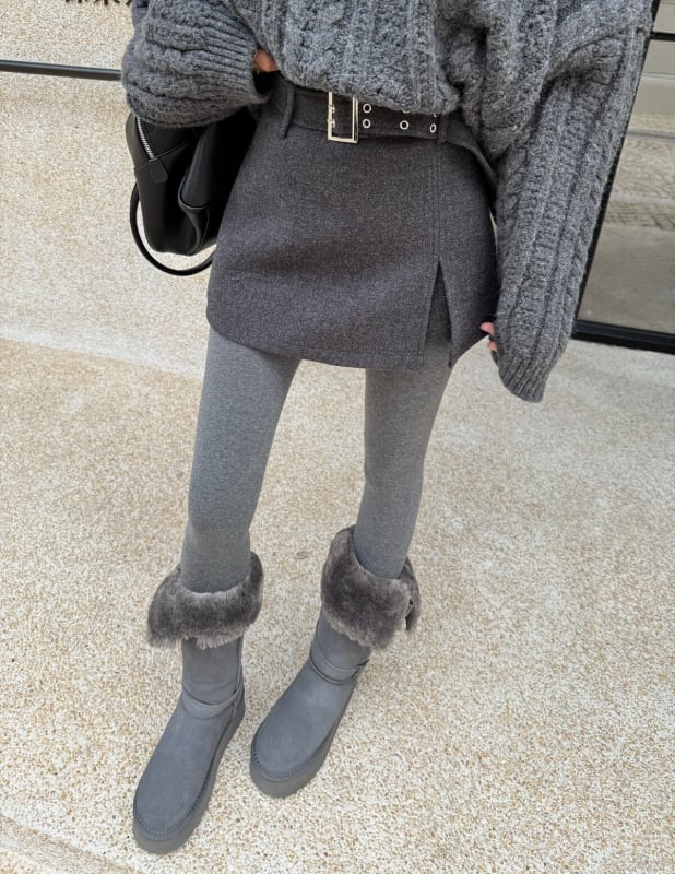 Детска пола с презрамки, флуоресцентна тъкан, зимно издание 2025, за новородени