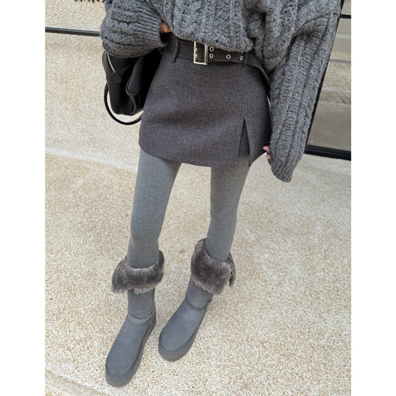 Детска пола с презрамки, флуоресцентна тъкан, зимно издание 2025, за новородени