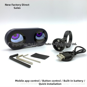 Cyklistické inteligentné zadné svetlo – Oko Diabla, viacnásobné snímky, 5V nabíjanie, ovládanie cez telefón, fotenie a nahrávanie, viaceré režimy, model Bike-2s, 2 zdroje svetla, 200 lm