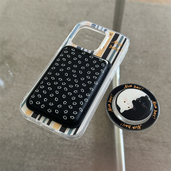 Maixu MagSafe bőr kártyatartó iPhone-hoz – kompatibilis az iPhone 15 Pro Max, 14 Pro és az iPhone 13