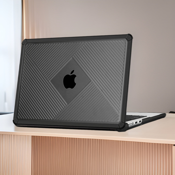 Θωρακισμένο περίβλημα για MacBook Air 13.6 (A2681/A3113/A3240) – Υλικό TPU+PC, Κατασκευή με έγχυση, Αντι-πτώσεις, Ανθεκτικό σε γρατζουνιές, Αντι-δακτυλικά αποτυπώματα
