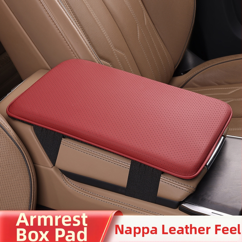 Perne pentru cotiera auto – centru de depozitare, piele; universal; personalizabil