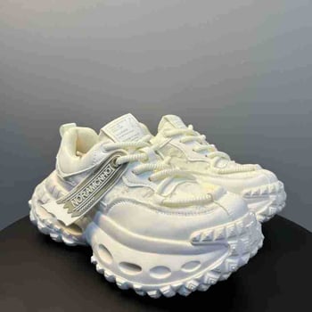 Muške cipele Dad Shoes – Ljeto, Debela potplat (visina pete 6–8 cm, gornji materijal: Super Fiber, potplat: guma)