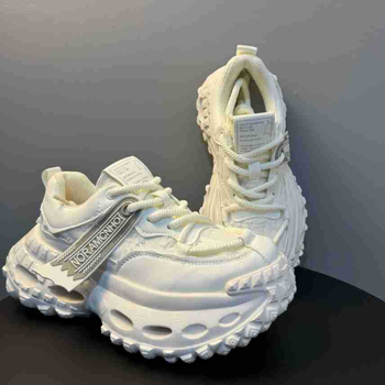 Muške cipele Dad Shoes – Ljeto, Debela potplat (visina pete 6–8 cm, gornji materijal: Super Fiber, potplat: guma)