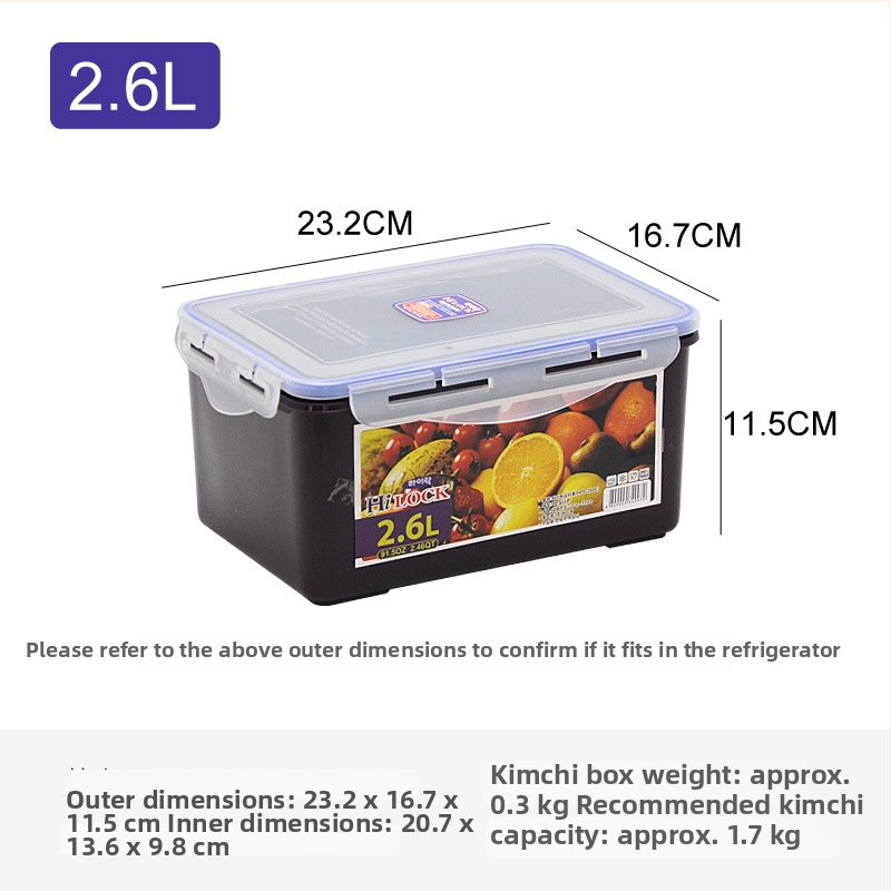 Négyzet alakú műanyag tárolóedény fedővel, kapacitás több mint 5 L