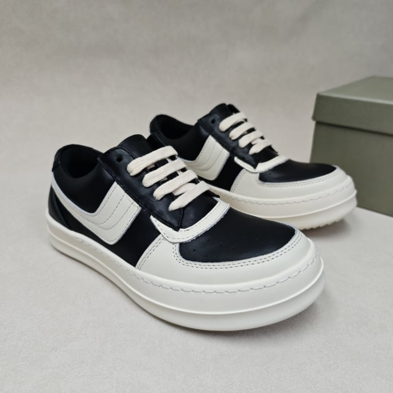 Unisex niske skate tenisice s okruglim prstom, gornji dio od top grain kože, potplat od gume, zatvaranje vezivanjem šnura, visina peta 3–5 cm