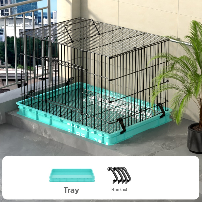 Ξύλινο κλουβί για κουνέλους για οικιακή χρήση, πολυτελής σχεδιασμός, αντι-ούρηση, φωλιά κατοικίδιων