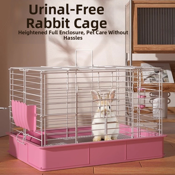 Weibi Κλωβός για κουνέλια, μεταλλικός με επίστρωση, μοντέλο T176001, εσωτερικός πολυτελής κλωβός κατοικίδιων