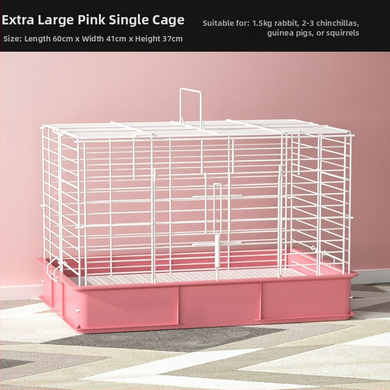 Weibi Κλωβός για κουνέλια, μεταλλικός με επίστρωση, μοντέλο T176001, εσωτερικός πολυτελής κλωβός κατοικίδιων