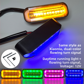 LED deňne svetlo na motocykel CC-003, 12V, ABS puzdro, prispôsobiteľné spracovanie, LED zdroj, životnosť 70 000 hodín