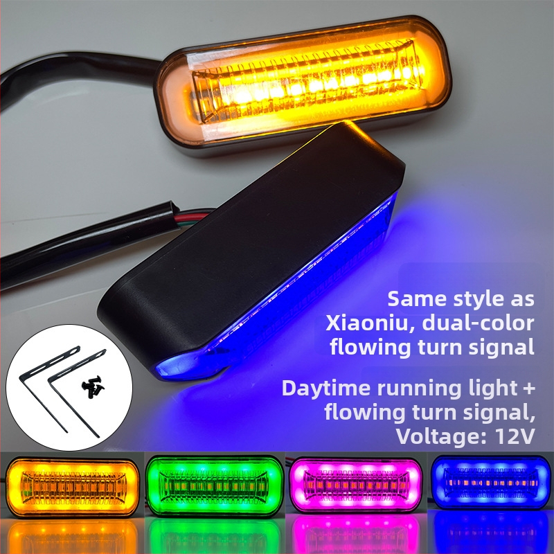 LED deňne svetlo na motocykel CC-003, 12V, ABS puzdro, prispôsobiteľné spracovanie, LED zdroj, životnosť 70 000 hodín