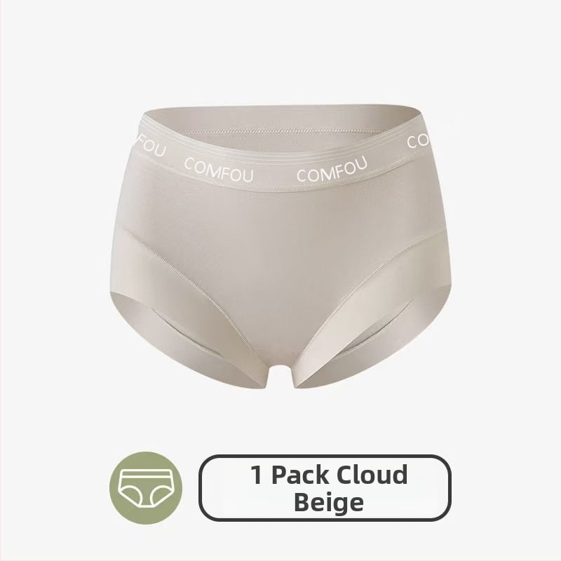 Женски памучни бикини с висока талия, антибактериално вътрешно подплъване, памук, плетена тъкан