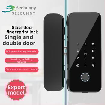 Стъклена врата: ключалка за пръстов отпечатък и парола — офис контрол на достъпа, без рамка или с рамка, едно- или двупусково отваряне; капацитет отпечатъци 100; над 200000 отключвания; време на сканиране 0.02 s