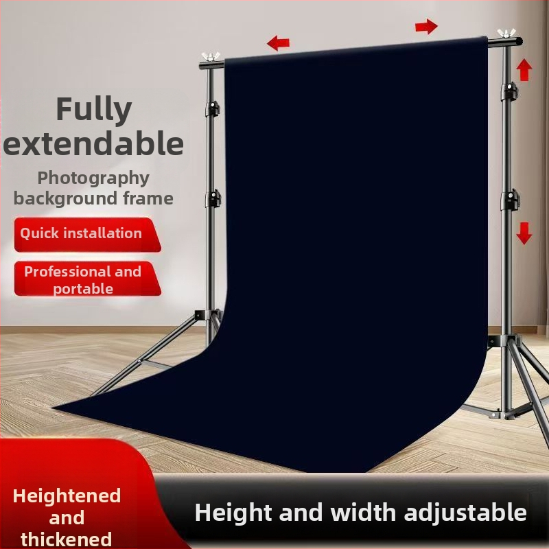 Podesivi stoj za pozadinu za fotografiju | Prijenosni okvir za chroma key pozadinu, poliester, Tengyue, za fotografiranje proizvoda