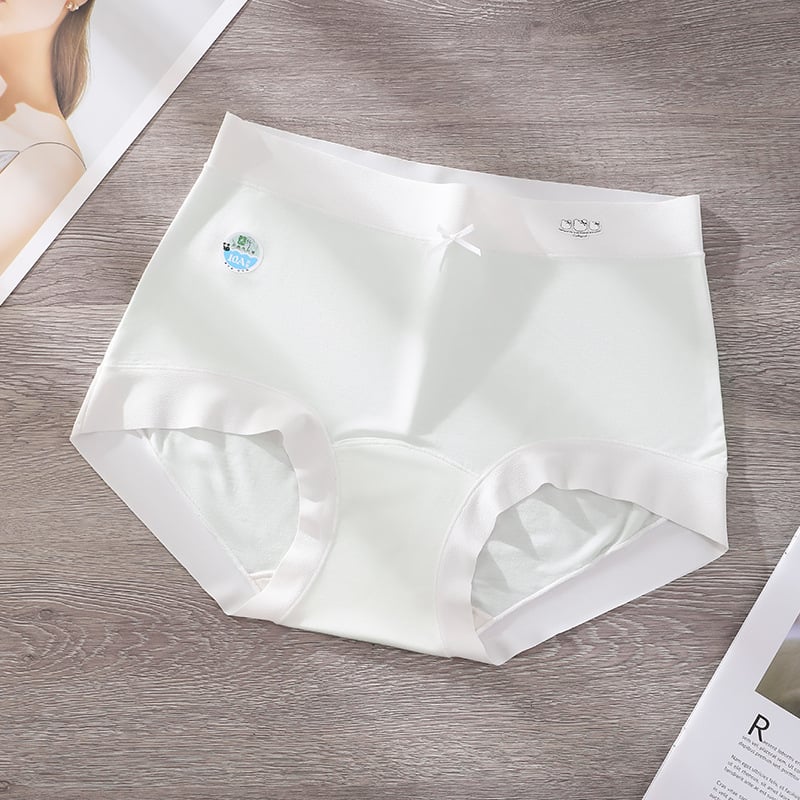 Дамски бикини с средна талия, регенерирано целулозно влакно, памучна чатална подплата, дишащи, антибактериални, бързосъхнещи