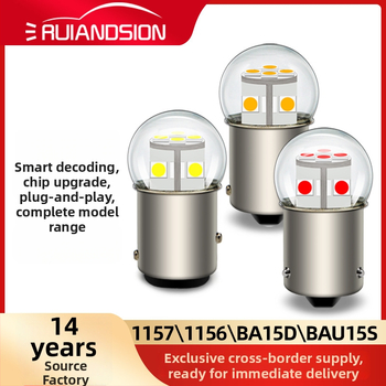 Auto LED svetlo pre smerovanie a cúvacie svetlo, 3030×12 LED, model 1156/1157, 12V, 6W, 6500K