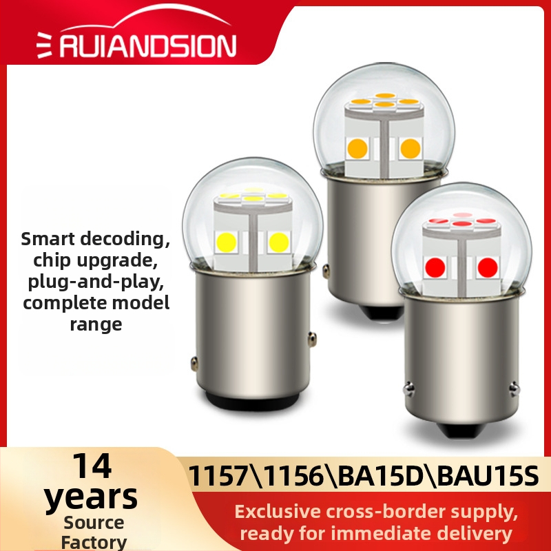 Auto LED svetlo pre smerovanie a cúvacie svetlo, 3030×12 LED, model 1156/1157, 12V, 6W, 6500K