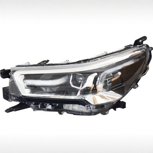 Predné svetlo pre Toyota Hilux – halogénová žiarovka, kryt z plastu/PC/ABS, 60W, životnosť 10000 hodín