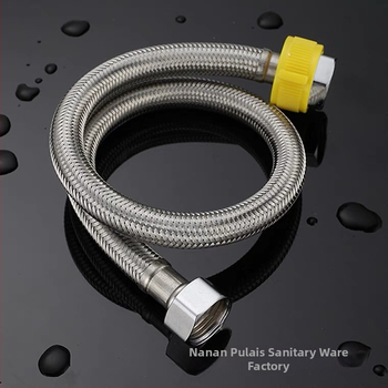 Furtun de alimentare cu apă din oțel inoxidabil 304, cu capete duble pentru boiler, împletit rezistent la explozie, tip spiral, presiune nominală 1.0, 0–90°C