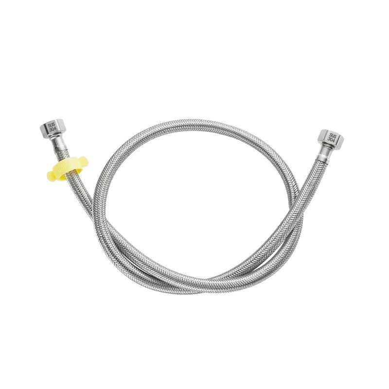 Furtun de alimentare cu apă din oțel inoxidabil 304, cu capete duble pentru boiler, împletit rezistent la explozie, tip spiral, presiune nominală 1.0, 0–90°C