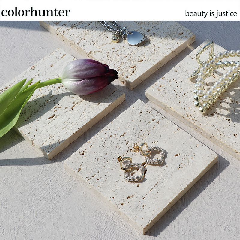 Panou de fundal din piatră pentru fotografie de produs, model DS, greutate 0.35 kg