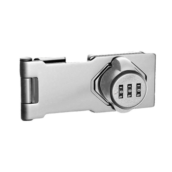 Mechanický zámok s kódom na dvere, zásuvky a skrinky – Buckle combination lock; zinková zliatina; moderný a jednoduchý dizajn