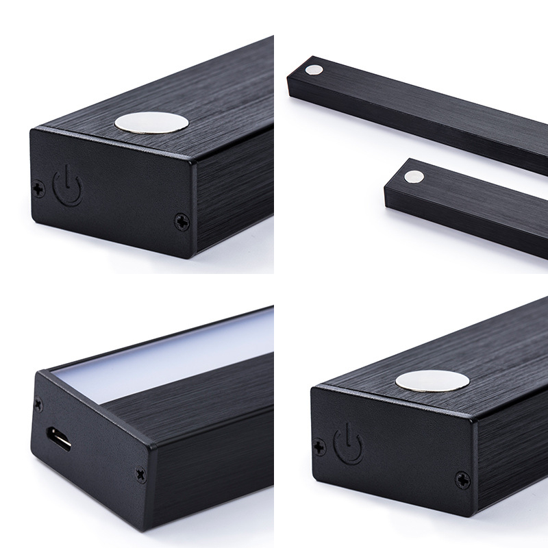 Stolna lampa s magnetskim držačem, upravljanje dodirom, LED, ugrađena baterija, lampica za učenje s zaštitom očiju