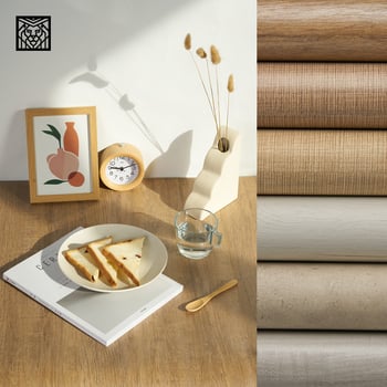 PVC φόντο φωτογράφισης με υφή ξύλου, φόντο από χαρτί ή ύφασμα για φωτογράφηση still-life και προϊόντων.