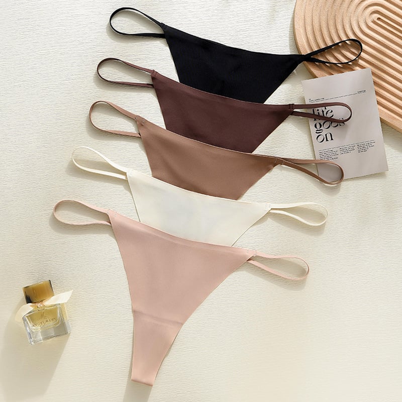 Безшевни дамски прашки от нейлон, ниска талия, памучна подложка между краката, дишащи, оформящи тялото
