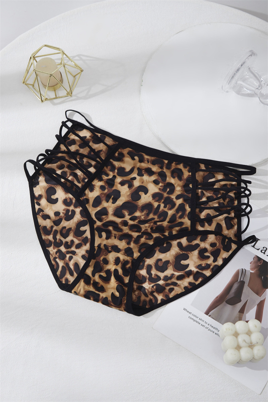 Ženske gaćice Ice Silk, prozračne, s otvorima, visokim strukom, podižu bokove