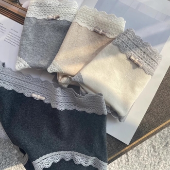 Ženske gaćice od pamuka s visokim strukom, antibakterijske jacquard, bez šavova, glavni materijal 95–100% pamuk, podstava u području prepona 100% pamuk