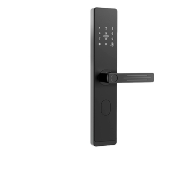 Pametna brava za vrata za apartmane i hoteli s udaljenim otključavanjem putem mobilne aplikacije, model D32, pohrana otisaka 100, više od 100000 otključavanja, čelično kućište, radna temperatura -25 do 60°C