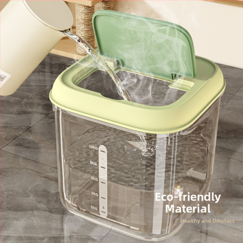 Δοχείο Αποθήκευσης Τροφής Κατοικίδιων, πλαστικό, 3–4 L χωρητικότητα, ανθεκτικό στην υγρασία, αποθήκευση Freeze-Dried σνακ