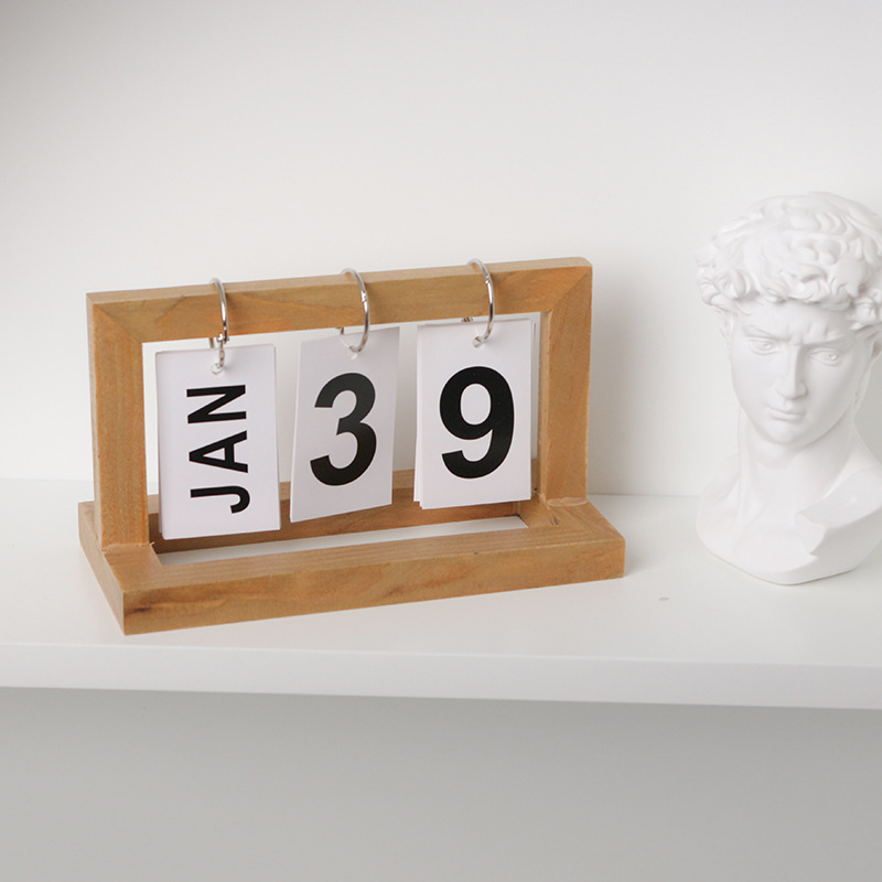 Pozadinska tkanina, drveni stolni kalendar, Mirror shadow 001 za fotografiranje proizvoda