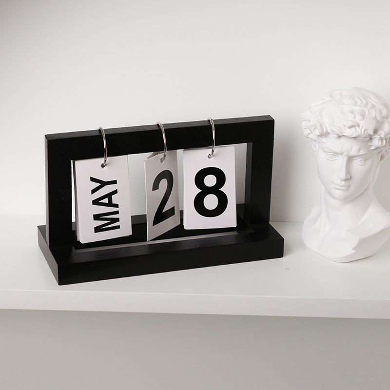 Pozadinska tkanina, drveni stolni kalendar, Mirror shadow 001 za fotografiranje proizvoda