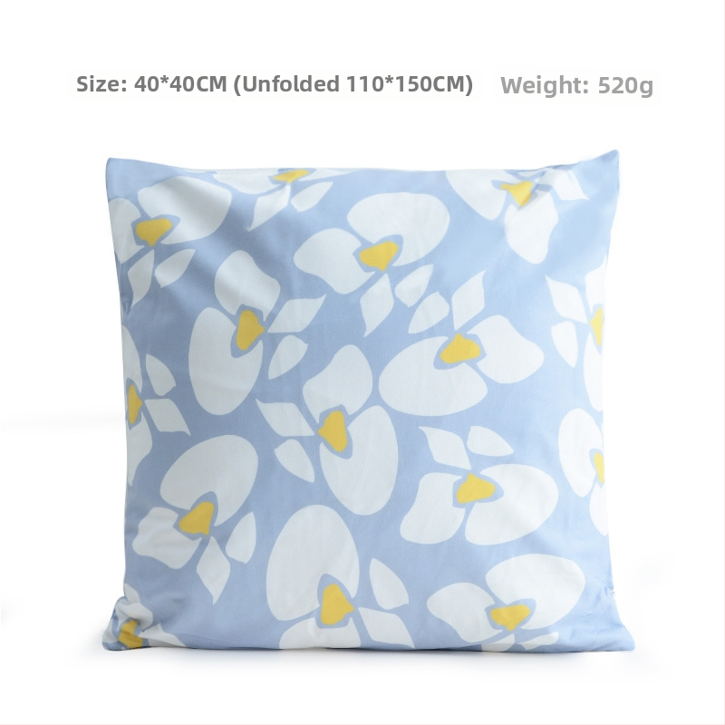 Grace Geometrický vzor – dvojité využitie vankúš a prikrývka, s povlakom na vankúš