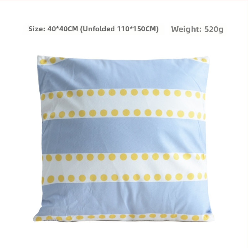 Grace Geometrický vzor – dvojité využitie vankúš a prikrývka, s povlakom na vankúš