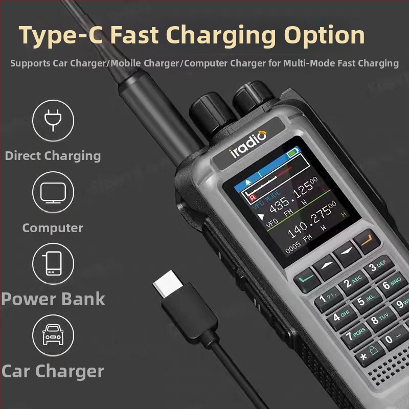 Walkie Talkie UV99, 15W vysoký výkon, nastavenie frekvencie jedným tlačidlom, rozsah 10–50 km, batéria 2400mAh