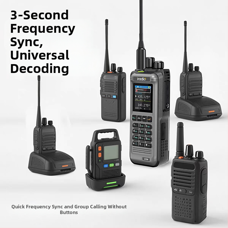 Walkie Talkie UV99, 15W vysoký výkon, nastavenie frekvencie jedným tlačidlom, rozsah 10–50 km, batéria 2400mAh