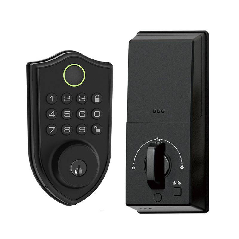 Pametna brava za kuću s otiscima prsta i lozinkom – pohranjeno 50 otisaka, otključavanje <0,3 s, FAR <3/100000, FRR <1/10000, radna temperatura -20 do 60°C