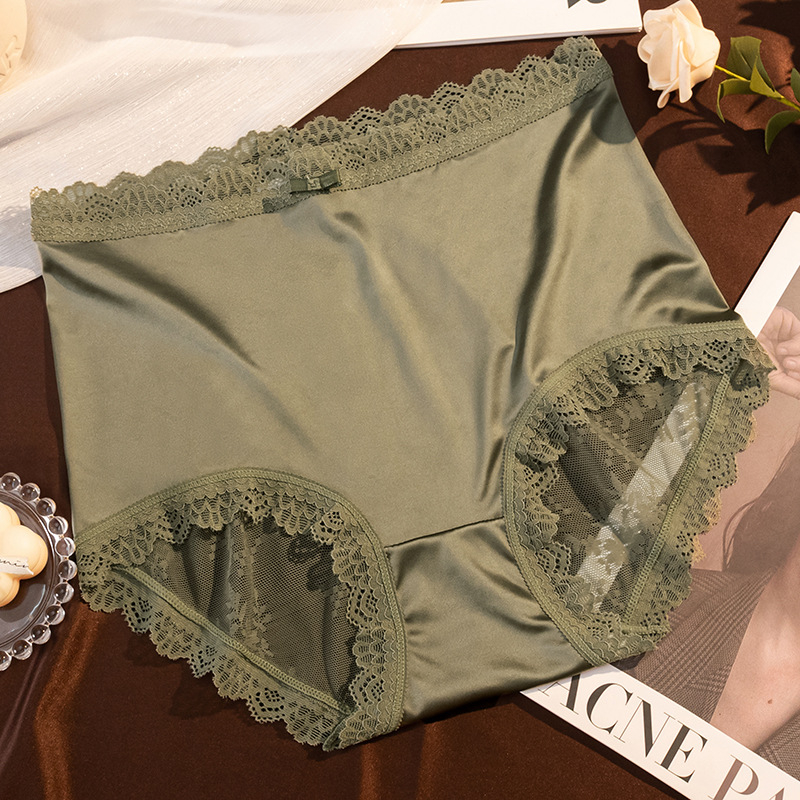 Női magas derekú nylon fehérnemű, pamut belső réteg, csípőemelés, lélegző