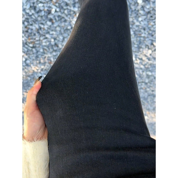 Дамски дънкови джинси с висока талия, тесен силует, микроеластично разтягане, дължина 9/10